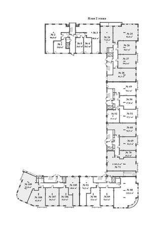 
   Продам 2-комнатную, 47.8 м², Дом на Арочной

. Фото 24.