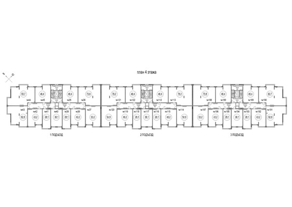 
   Продам 2-комнатную, 46.4 м², Солнечный бульвар, дом 24 корп 4

. Фото 3.