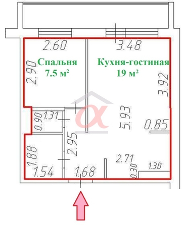 
   Продам 2-комнатную, 35 м², Серебряный бор ул, 6/2

. Фото 30.