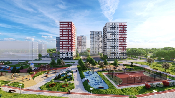 
   Продам 2-комнатную, 49.1 м², 7 высот, дом 9

. Фото 14.