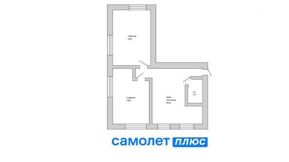 
   Продам 3-комнатную, 70 м², Бийская ул, 46

. Фото 7.