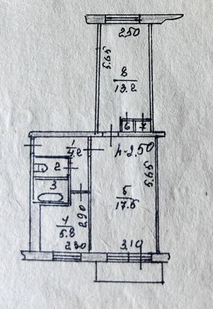 
   Продам 2-комнатную, 44.8 м², Парковая ул, 282

. Фото 1.