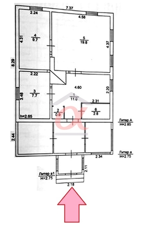 
   Продам дом, 52 м², Журавлево

. Фото 19.