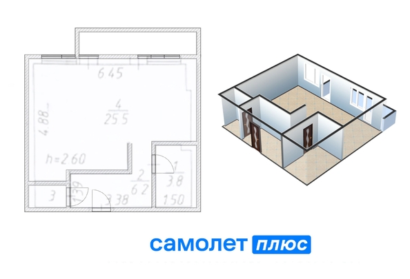 
   Продам 1-комнатную, 36.8 м², Веры Волошиной ул, 41

. Фото 26.