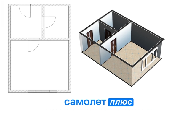 
   Продам студию, 24.4 м², Нахимова ул, 258

. Фото 2.