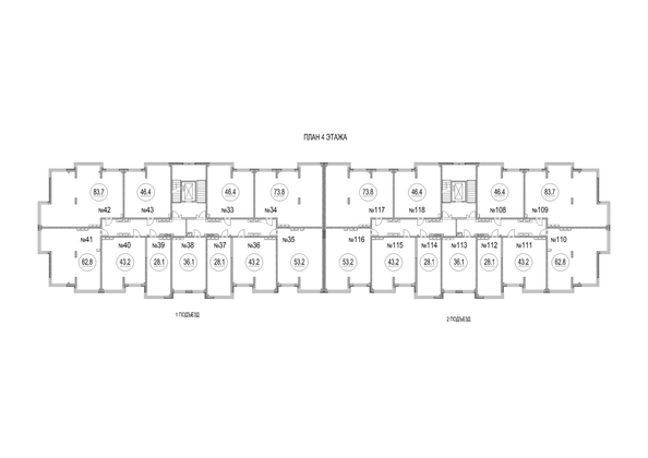 
   Продам 1-комнатную, 43.2 м², Солнечный бульвар, дом 23 корп 3

. Фото 1.