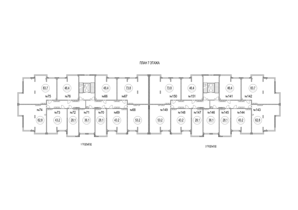 
   Продам 1-комнатную, 46.4 м², Солнечный бульвар, дом 23 корп 3

. Фото 1.