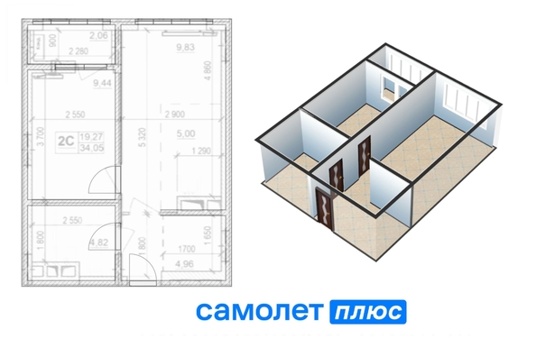 
   Продам 1-комнатную, 36 м², Ворошилова ул, 36

. Фото 14.