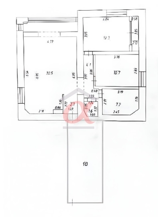 
  Продается 3-комн. квартира, 90 м², Ленина пр-кт, д. 55б
. Фото 15.