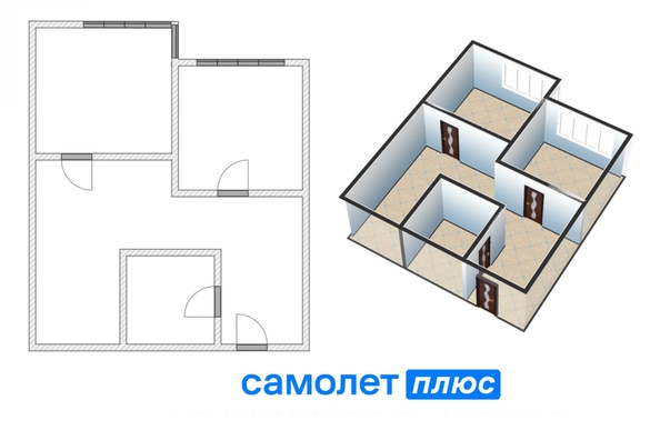 
   Продам 2-комнатную, 40.7 м², Притомский пр-кт, 25

. Фото 2.