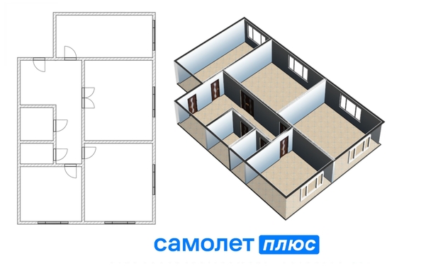 
  Продается 3-комн. квартира, 72.2 м², Кузнецкий пр-кт, д. 276
. Фото 2.