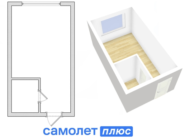 
  Продается 1-комн. квартира, 16.8 м², Ленина пр-кт, д. 137Б
. Фото 10.