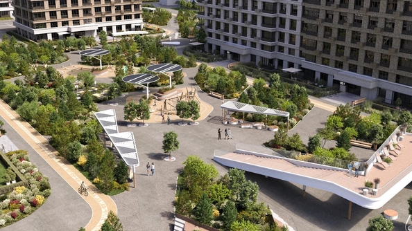 
  Продается 2-комн. квартира, 44.3 м², ЖК Уютный квартал, дом 1
. Фото 9.