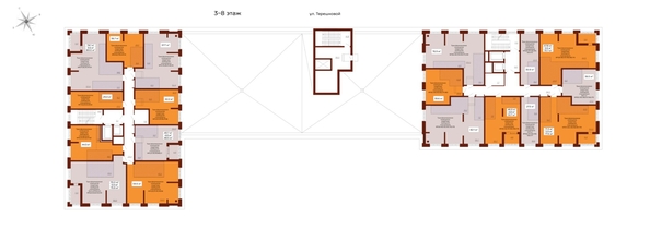 
  Продается 2-комн. квартира, 44.3 м², ЖК Уютный квартал, дом 1
. Фото 17.