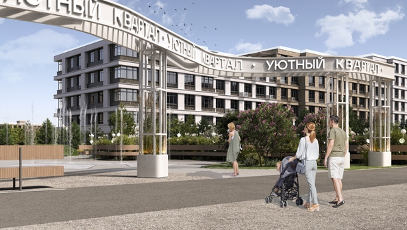 
  Продается 2-комн. квартира, 44.3 м², ЖК Уютный квартал, дом 1
. Фото 20.