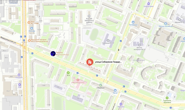 
  Продается торговая площадь, 450 м², Сибиряков-Гвардейцев ул, д. 16
. Фото 18.