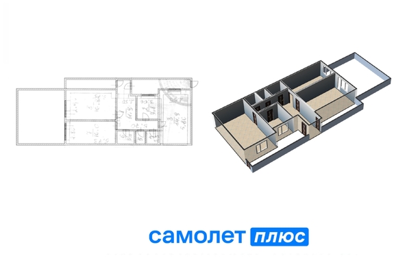 
  Продается 3-комн. квартира, 80.8 м², Щегловский пер, д. 8
. Фото 25.