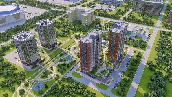 
  Продается 2-комн. квартира, 55.5 м², ЖК Панорама, (Октябрьский, 32а к.2)
. Фото 3.