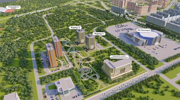 
  Продается 2-комн. квартира, 55.5 м², ЖК Панорама, (Октябрьский, 32а к.2)
. Фото 5.