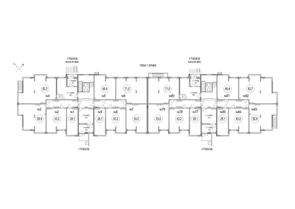 
  Продается 1-комн. квартира, 53.2 м², ЖК Солнечный бульвар, дом 24 корп 4
. Фото 1.