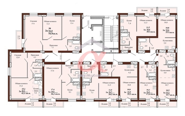
  Продается 3-комн. квартира, 67.2 м², ЖК Старт
. Фото 23.