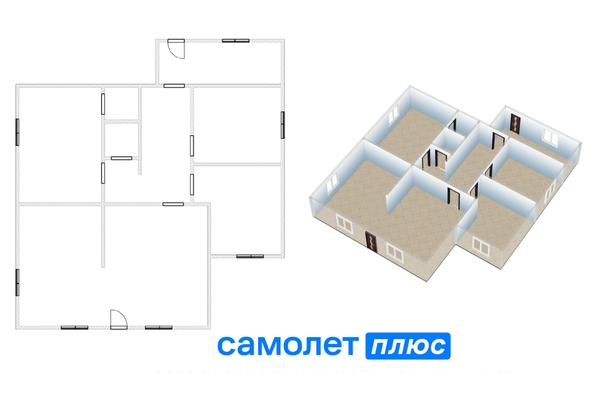 
  Продается коттедж, 196 м², село Андреевка
. Фото 9.