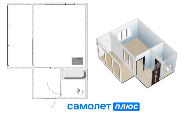 
  Продается 1-комн. квартира, 22.8 м², Ленинградский пр-кт, д. 18а
. Фото 25.