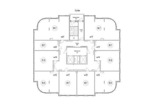
  Продается 1-комн. квартира, 49.7 м², ЖК Панорама, (Октябрьский, 32а к.1)
. Фото 1.
