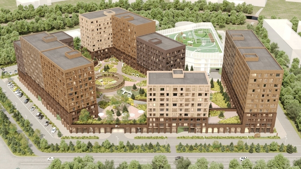 
  Продается 1-комн. квартира, 31.03 м², ЖК Клевер
. Фото 7.
