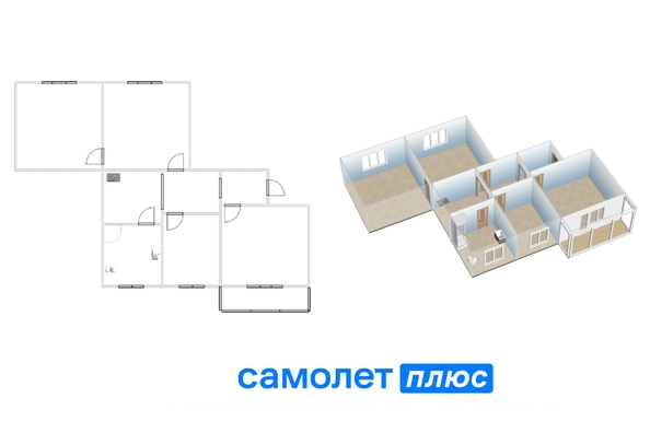 
  Продается 4-комн. квартира, 85.2 м², Московский пр-кт, д. 45б
. Фото 37.
