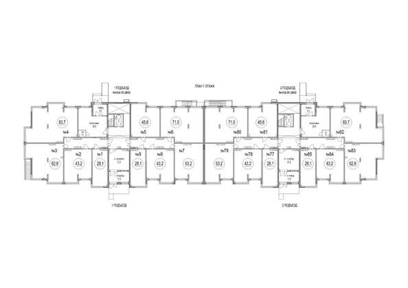 
  Продается 2-комн. квартира, 62.8 м², ЖК Солнечный бульвар, дом 23 корп 4
. Фото 1.