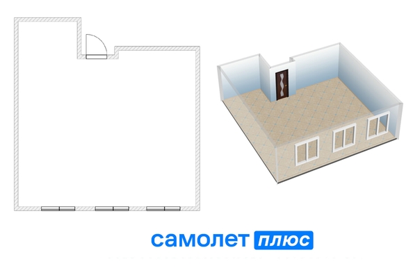 
  Продается 2-комн. квартира, 42.4 м², Строителей б-р, д. 71/5
. Фото 22.