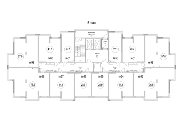 
  Продается 3-комн. квартира 76.6 м², в ЖК Сити-парк, дом 9. Фото 1.