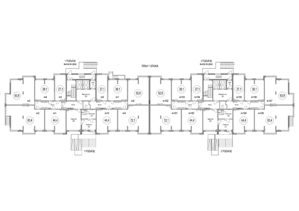 
  Продается 1-комн. квартира 44.4 м², в ЖК Сити-парк, дом 10. Фото 1.