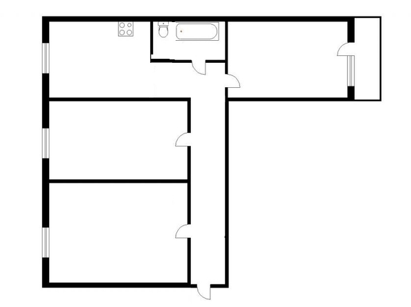 
  Продается 3-комн. квартира 65.3 м². Фото 38.