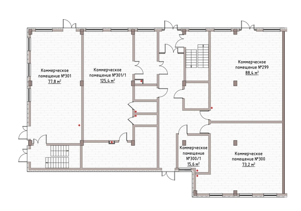 
  Продается торговая площадь 88.4 м², в ЖК Уютный квартал, дом 2. Фото 1.