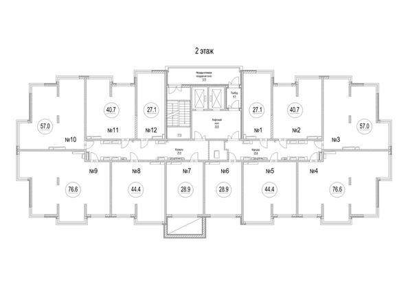 
  Продается 3-комн. квартира 76.6 м², в ЖК Сити-парк, дом 5. Фото 2.