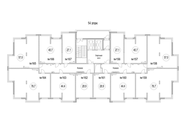 
  Продается 3-комн. квартира 76.7 м², в ЖК Новоильинка, 2 этап. Фото 2.