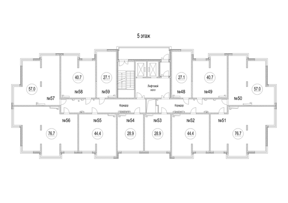 
  Продается 1-комн. квартира 40.7 м², в ЖК Новоильинка, 2 этап. Фото 1.