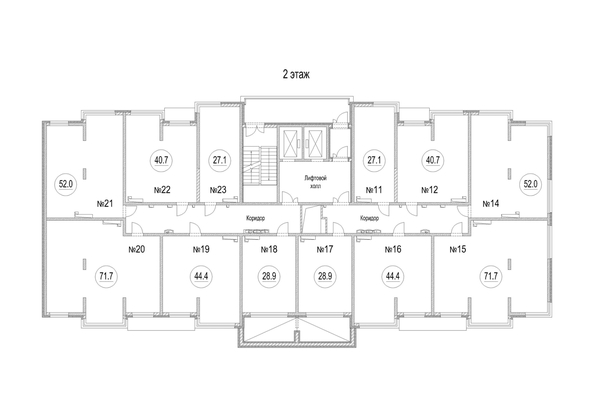 
  Продается 1-комн. квартира 44.4 м², в ЖК Новоильинка, 2 этап. Фото 2.