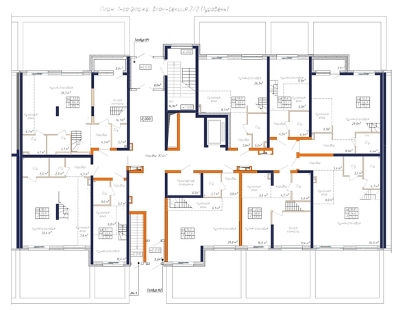 
  Продается 2-комн. квартира 59.7 м², в ЖК Уютный квартал, дом 2. Фото 1.