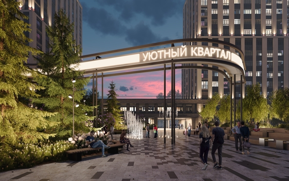 
  Продается 2-комн. квартира 57.85 м², в ЖК Уютный квартал, дом 3. Фото 6.