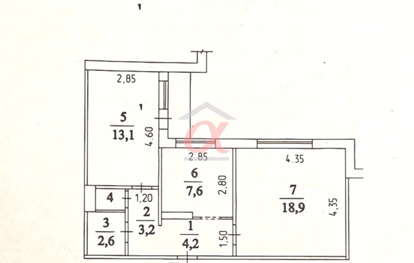 
  Продается 2-комн. квартира 50.6 м². Фото 25.