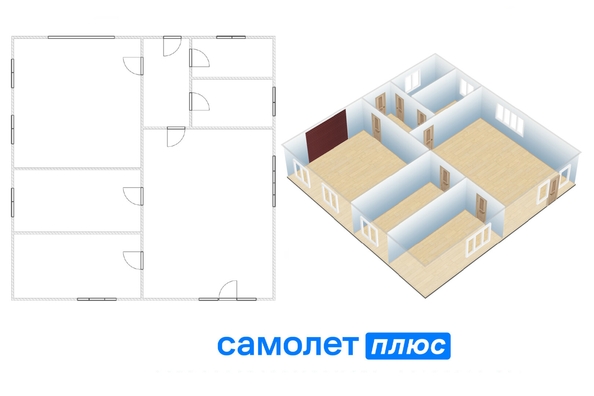 
  Продается коттедж 131.4 м². Фото 11.