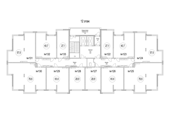 
  Продается студия 28.9 м², в ЖК Сити-парк, дом 8. Фото 6.