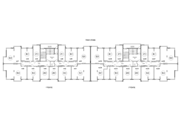 
  Продается 2-комн. квартира 60.4 м², в ЖК Сити-парк, дом 10. Фото 2.