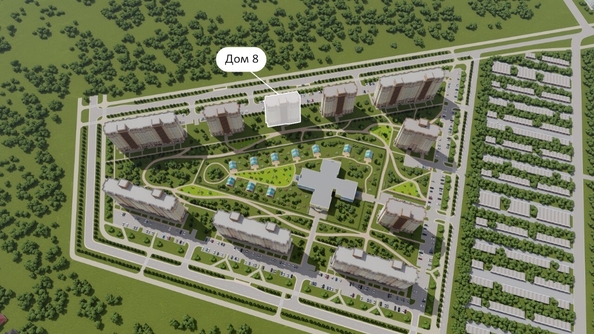 
  Продается студия 28.9 м², в ЖК Сити-парк, дом 8. Фото 10.