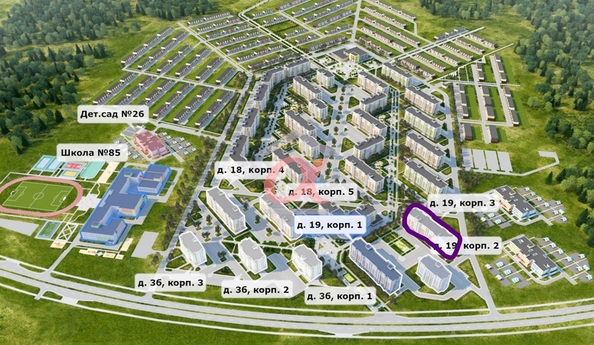 
  Продается 3-комн. квартира 80.8 м². Фото 40.