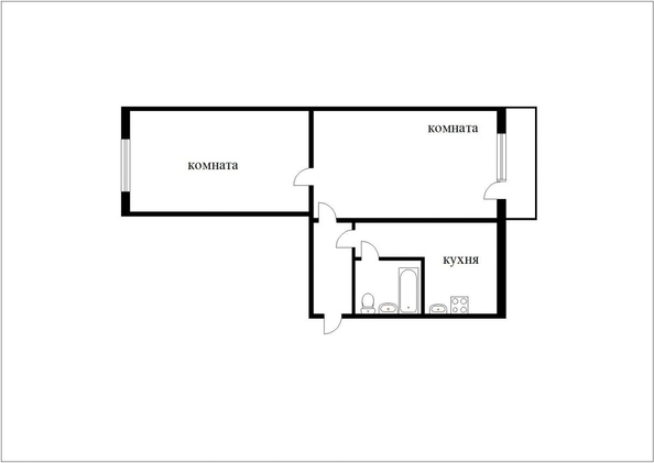 
  Продается 2-комн. квартира 44.2 м². Фото 21.