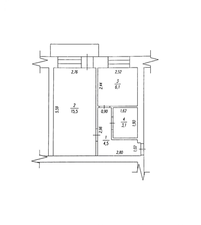 
  Продается 1-комн. квартира 30 м². Фото 11.